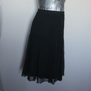 MEXX Black skirt with overlay
